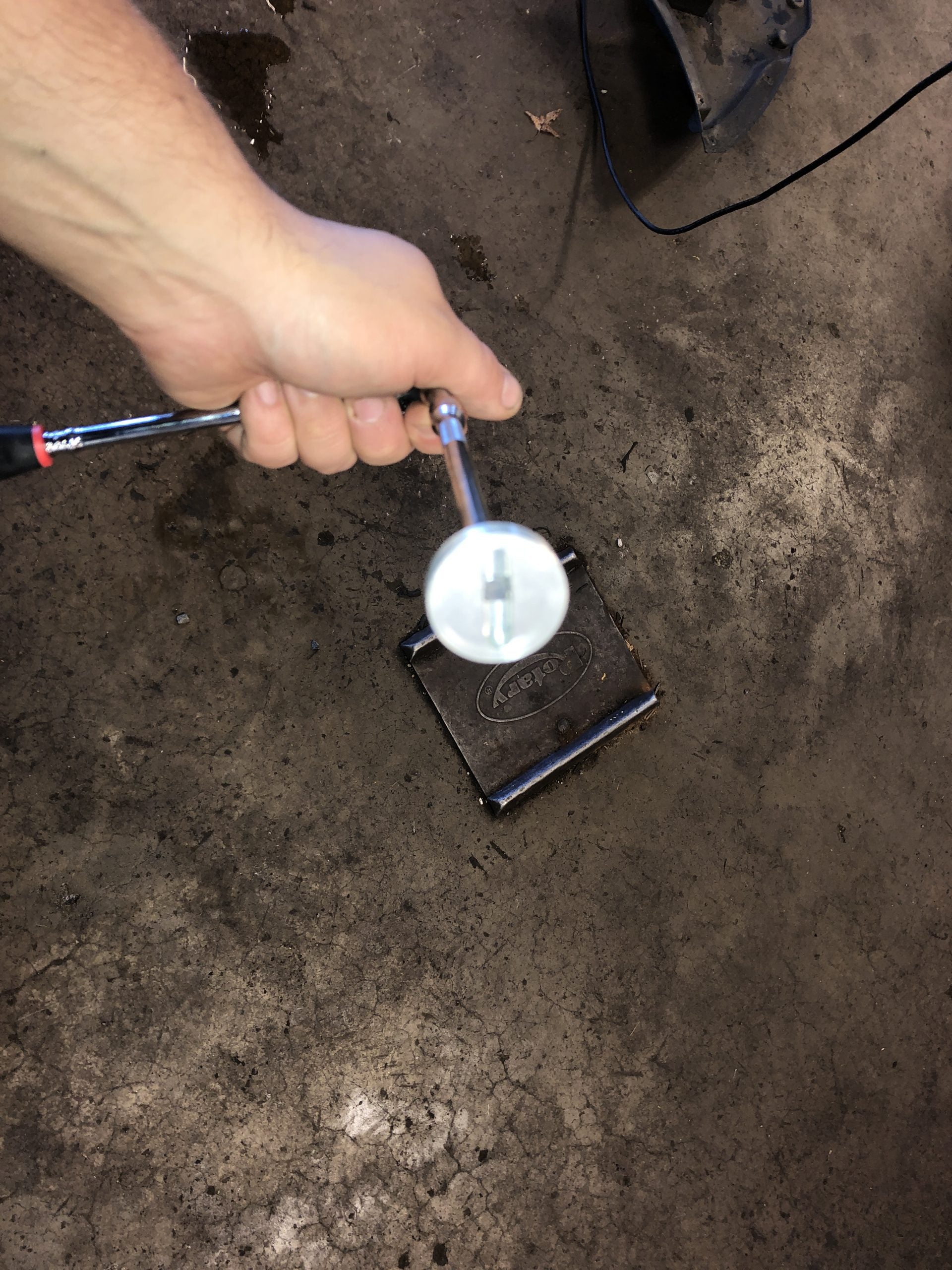 Twisted Off radiator drain plug tool